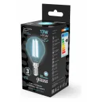 Лампа светодиодная Gauss Filament E14 13Вт 4100K 105801213