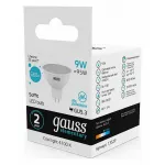 Лампа светодиодная Gauss 135 GU5.3 9Вт 4100K 13529