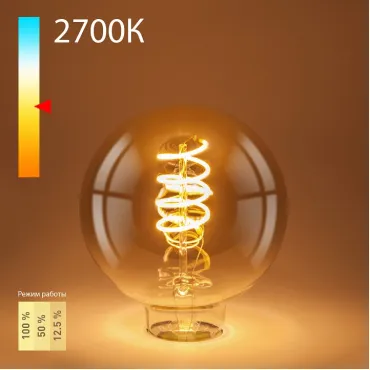 Лампа светодиодная Elektrostandard Dimmable F E27 5Вт 2700K BLE2747