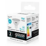 Лампа светодиодная Gauss 135 GU5.3 9Вт 4100K 13529