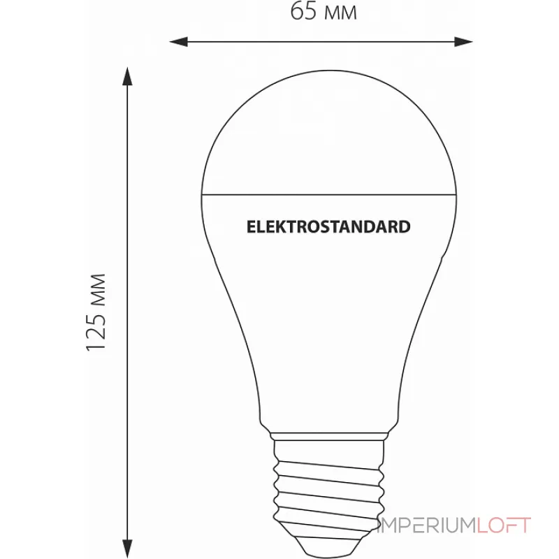 Лампа светодиодная Elektrostandard BLE2744 E27 20Вт 6500K a052540 Цвет арматуры никель Цвет плафонов никель