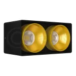 Накладной светодиодный светильник Ledron KEA 2 ED GU10 Black-Gold