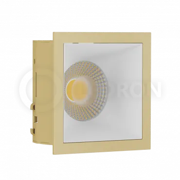 Светильник встраиваемый LeDron RISE KIT 1 Gold White от ImperiumLoft