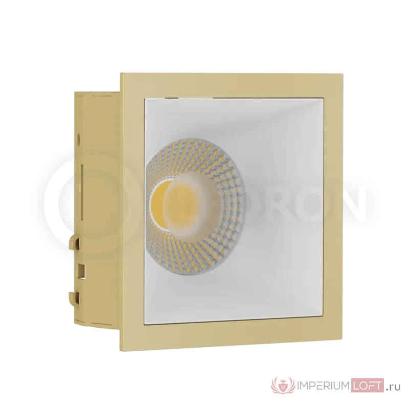 Светильник встраиваемый LeDron RISE KIT 1 Gold White от ImperiumLoft