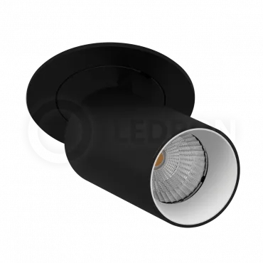 Встраиваемый поворотный светильник LeDron DANNY MINI S 40 Black-White от ImperiumLoft