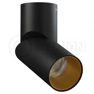 Накладной светодиодный светильник LeDron CSU0809 BLACK-GOLD