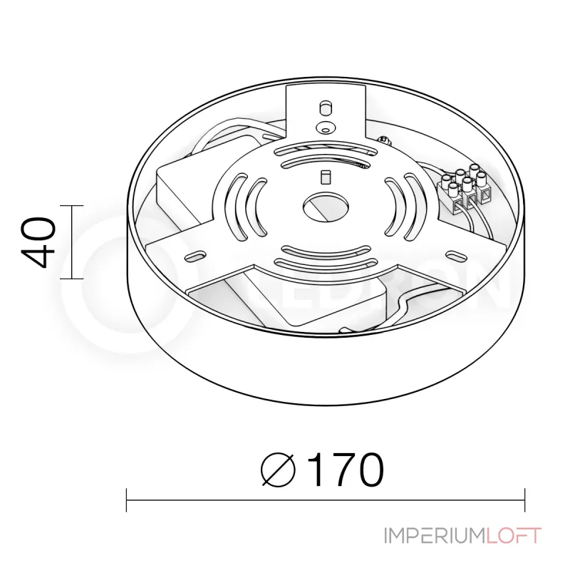 Накладной светодиодный светильник LTD0291 16W Y 4000K Накладной светодиодный светильник LTD0291 16W Y 4000K