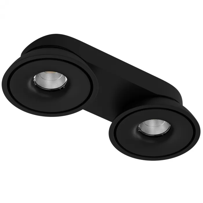 Накладной светодиодный светильник LeDron ORBIT SLIM 2 Black от ImperiumLoft