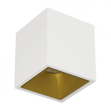 Накладной светодиодный светильник Ledron KUBING White-Gold