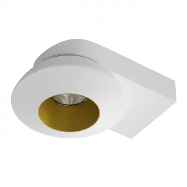 Накладной светодиодный светильник Ledron KRIS SLIM White-Gold от ImperiumLoft