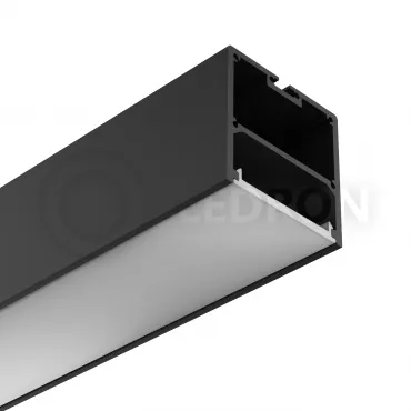 Накладной профиль для светодиодных лент 5050 Black (13305B)