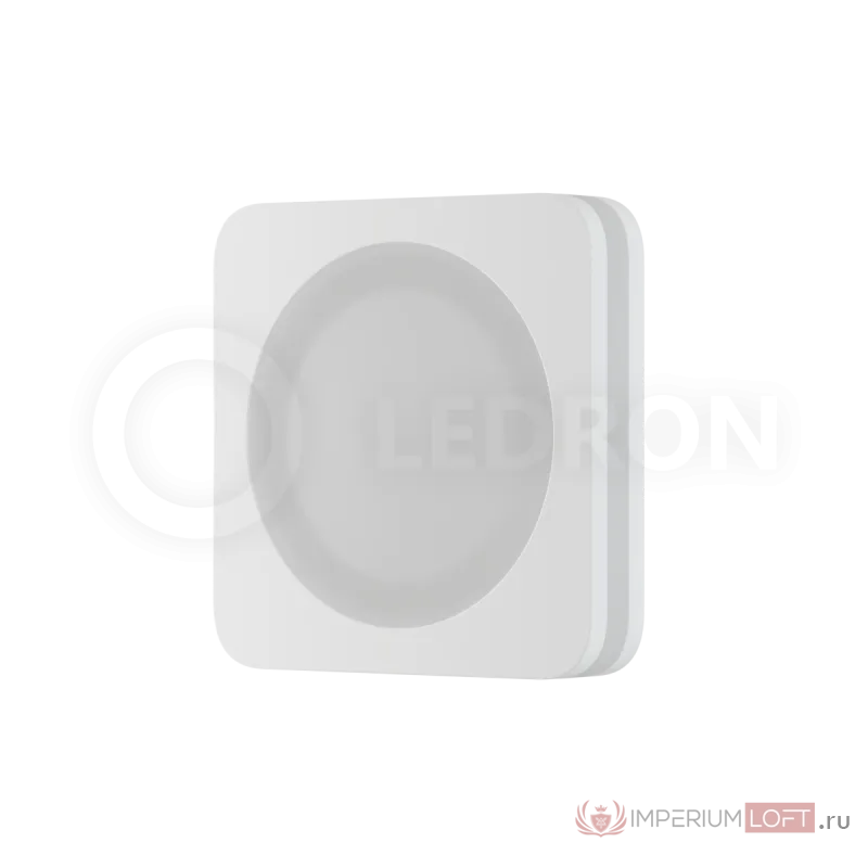 Встраиваемый светодиодный светильник LeDron LIP0906-5W-F 4000K от ImperiumLoft