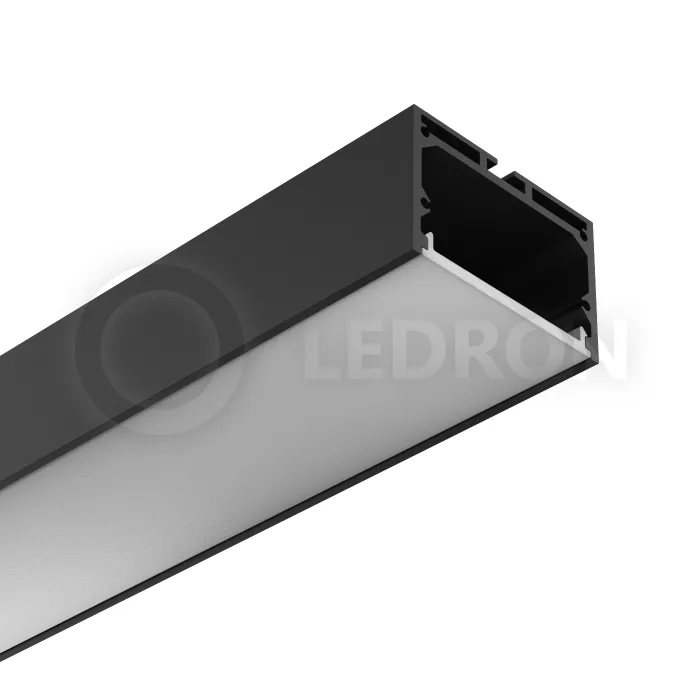Накладной профиль для светодиодных лент 4932 BLACK (13172B) от ImperiumLoft