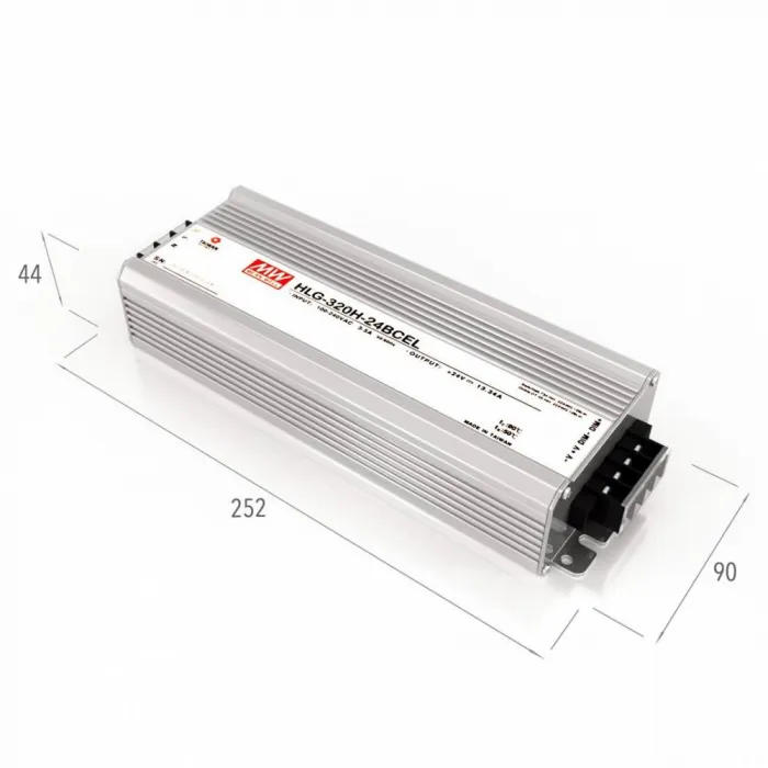 Блок питания MW HLG-320H-24 (24V 320W 13.34A) от ImperiumLoft