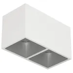 Накладной светодиодный светильник Ledron KUBING 2 White-Grey