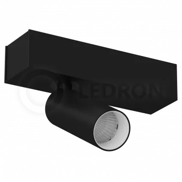 Накладной светодиодный светильник Ledron SAGITONY S40 Black-White