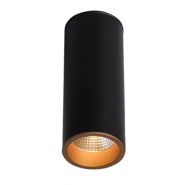 Накладной светодиодный светильник Ledron SLC7391/7W Black-Gold