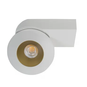 Накладной светодиодный светильник LeDron KRIS SLIM White Gold