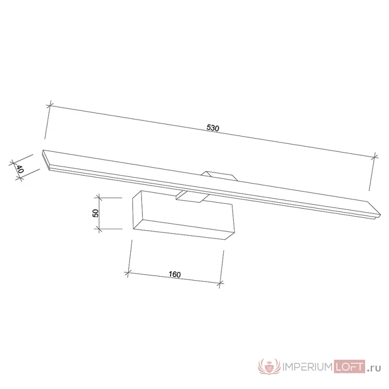 Светодиодное бра LD3530/18W от ImperiumLoft