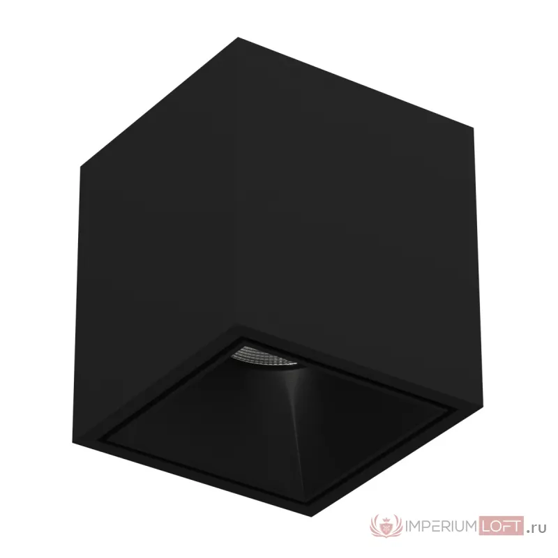 Накладной светодиодный светильник LeDron KUBING Black от ImperiumLoft