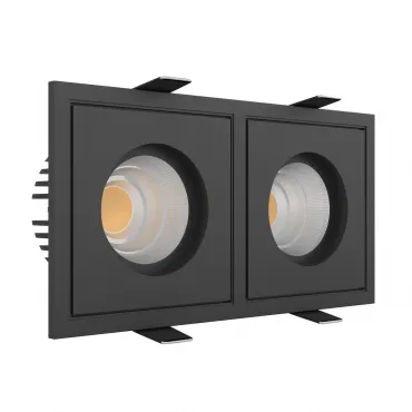 Встраиваемый светодиодный светильник LeDron BRUTAL SQ 2 BLACK