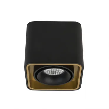 Накладной светодиодный светильник LeDron TUBING Black Gold
