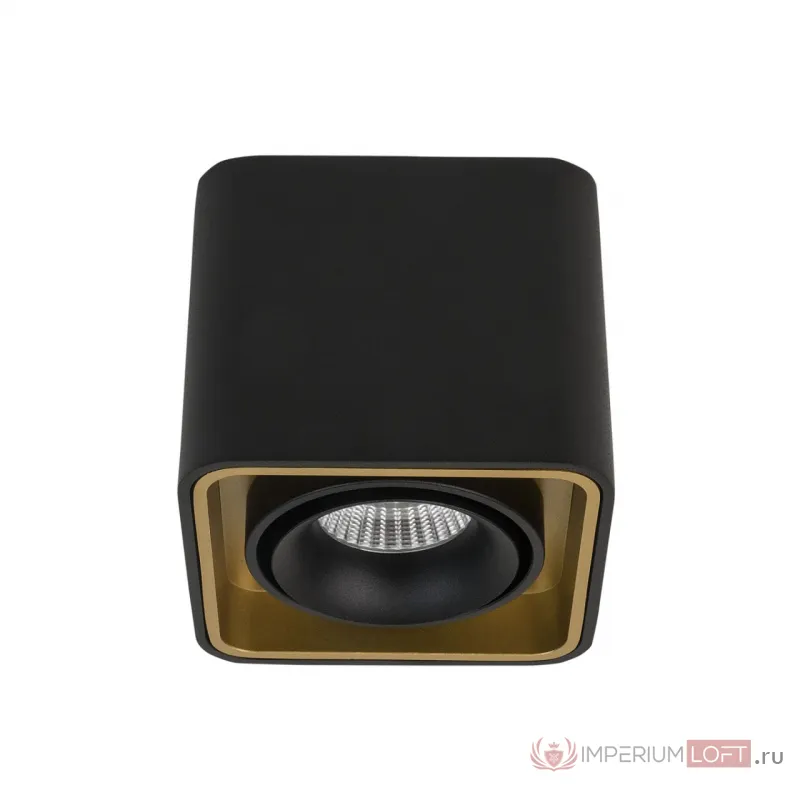 Накладной светодиодный светильник LeDron TUBING Black Gold от ImperiumLoft
