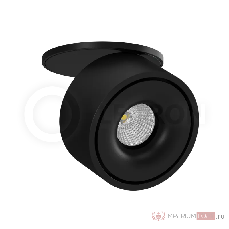 Встраиваемый поворотный светильник LeDron LB8 Black от ImperiumLoft