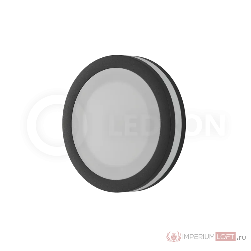 Встраиваемый светодиодный светильник LeDron LIP0906-5W-Y Black 3000K от ImperiumLoft