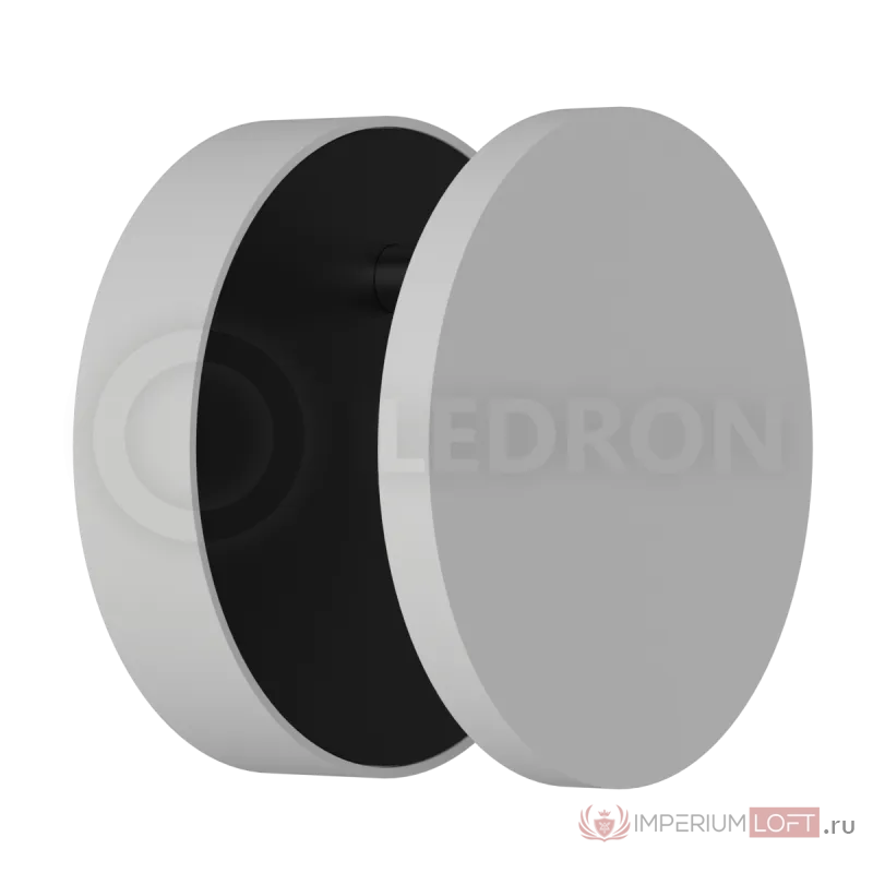 Светодиодное бра Ledron UFO G2 White-Black от ImperiumLoft