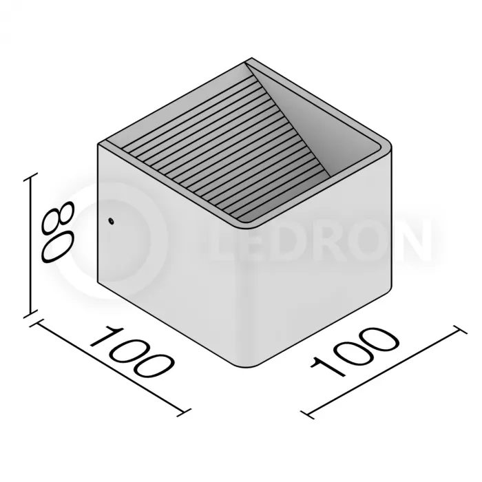 Светодиодное бра Ledron LD1100/6W White от ImperiumLoft