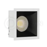 Светильник встраиваемый LeDron RISE KIT 1 White Black от ImperiumLoft