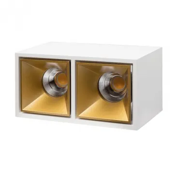 Накладной светодиодный светильник LeDron KUBING 2 White Gold