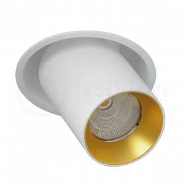 Встраиваемый поворотный светильник LeDron EVA DANNY MINI White-Gold от ImperiumLoft