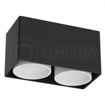 Накладной светильник Ledron KEA 2 ED GU10 Black-White от ImperiumLoft