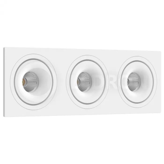 Встраиваемый светодиодный светильник LeDron LH10W SQ от ImperiumLoft