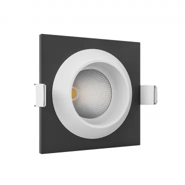 Встраиваемый светодиодный светильник LeDron GIZA MINI SQ 1 Black/White