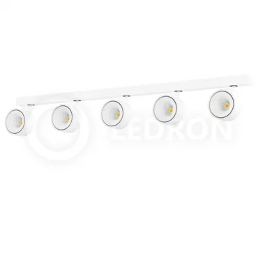 Накладной светодиодный светильник Ledron SAGITONY S S75-5 White