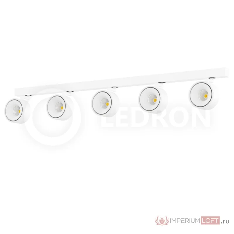 Накладной светодиодный светильник Ledron SAGITONY S S75-5 White от ImperiumLoft