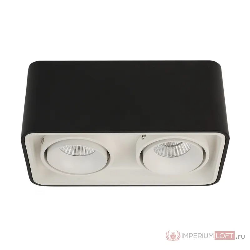 Накладной светодиодный светильник Ledron TUBING 2 Black-White от ImperiumLoft