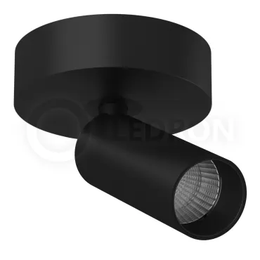 Накладной светодиодный светильник Ledron SAGITONY R 40 Dim Black от ImperiumLoft