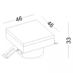 Встраиваемый светодиодный светильник Ledron LSL008A White