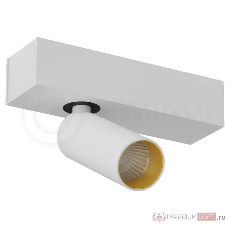 Накладной светодиодный светильник LeDron SAGITONY-S40-White-Gold от ImperiumLoft