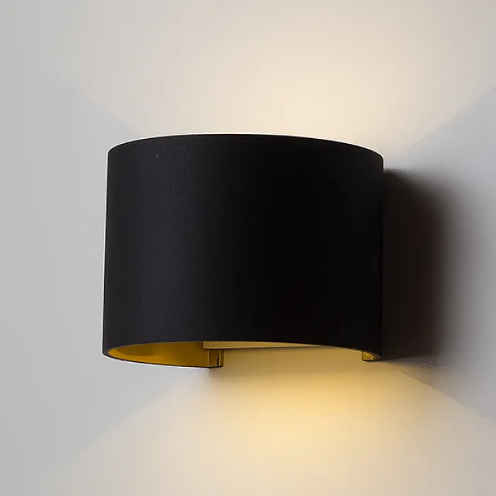 Светодиодное бра Ledron BCS-WL2017 Black-Gold от ImperiumLoft