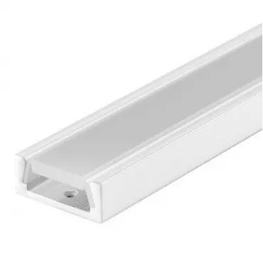 Накладной профиль для светодиодных лент LeDron Mic 15.5*7*2500 мм white