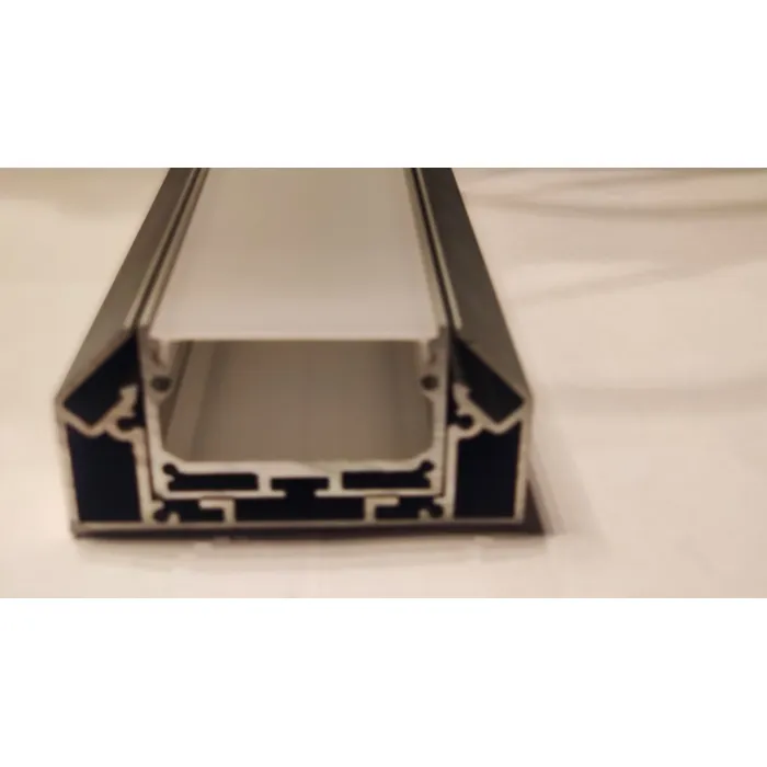 Профиль для светодиодной ленты под натяжной потолок LeDron АВД-4662 Alum от ImperiumLoft