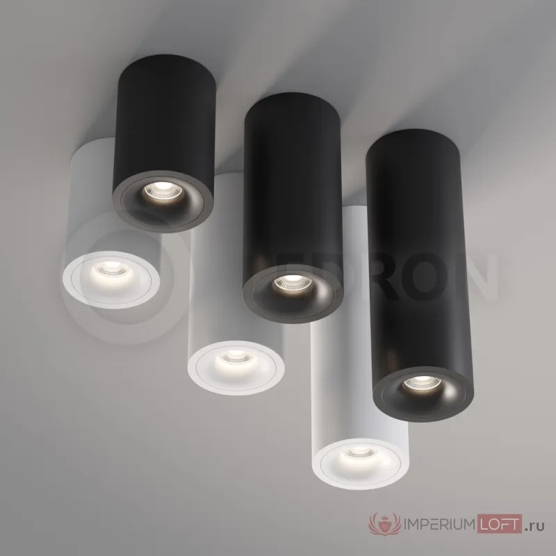 Накладной светильник Ledron MJ1027GB Black 300mm от ImperiumLoft