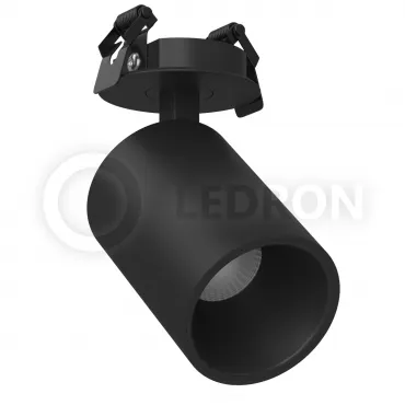 Встраиваемый поворотный светильник LeDron MJ-1077-Black от ImperiumLoft