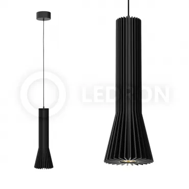 Подвесной светодиодный светильник LeDron LPL152BK от ImperiumLoft