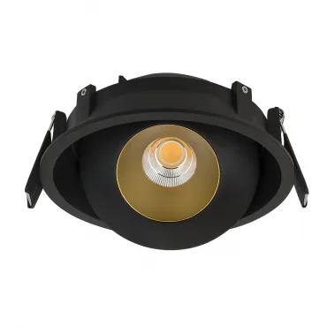 Встраиваемый светодиодный светильник LeDron KRIS IN Black Gold от ImperiumLoft